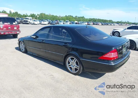 2006 Mercedes-Benz S 430 z USA, uszkodzony, nr VIN WDBNG70J26A479798